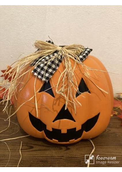 Balkabağı Temalı Cadılar Bayramı Bahçe Dekorasyonu - Turuncu Şenlik fiyatları