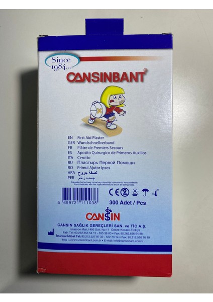 Bez Yara Bandı 30'lu Paket 300 Adet Yara Bandı fiyatları