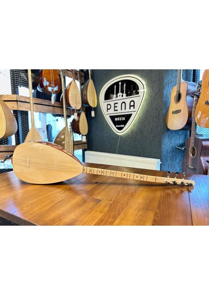 Kısa Sap Yarı Profesyonel Maun Bağlama Jak Girişli indirimleri