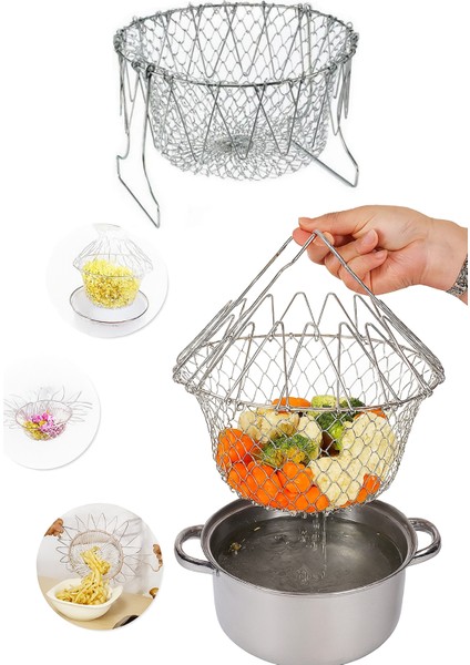 Paslanmaz Haşlama Sepeti ile Pratik ve Sağlıklı Pişirme Deneyimi