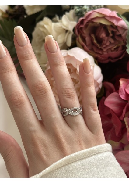 Sarmal Yapı Gümüş Yüzük