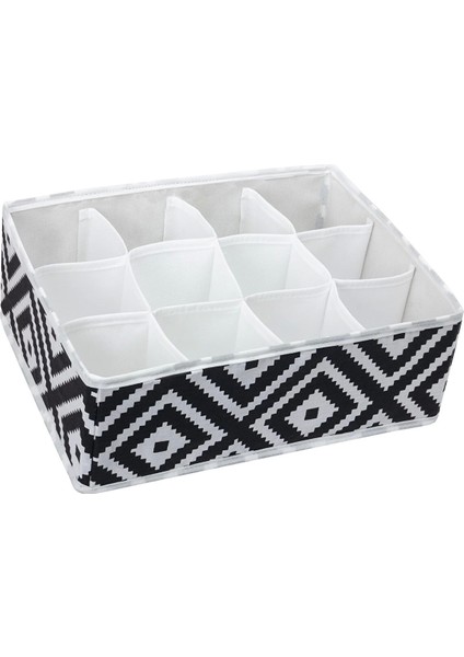 12 Bölmeli Mozaik Desen Pratik Bölmeli Çekmece Düzenleyici Organizer fiyatları