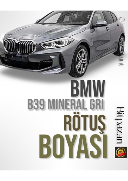 Bmw Mineral Gri Rutüş Boyası - 1 Serisi - B39 - Otomobil Taş Izi ve Çizik Giderici