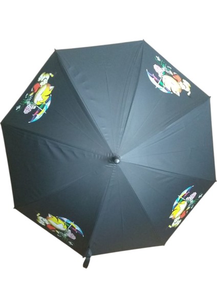 Rubanis Siyah Çocuk Şemsiyesi 4 - 9 Yaş fiyatları