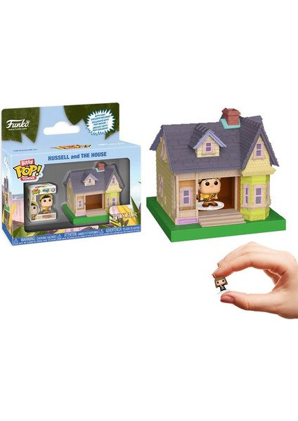 Bitty Pop Towns Pixar Up - Russell And The House