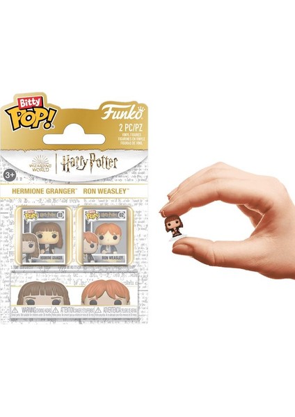Bitty Pop 2-Pack Harry Potter - Ron & Hermione