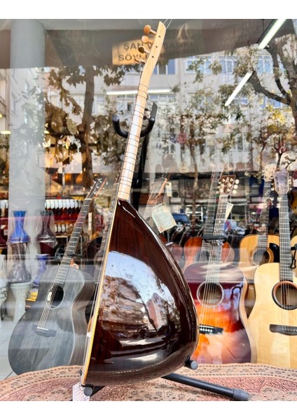 Kısa Sap Yarı Profesyonel Pelesenk Bağlama 40 Tekne Jak Girişli indirimleri