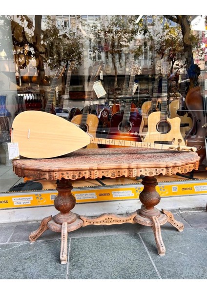 Kısa Sap Yarı Profesyonel Pelesenk Bağlama 40 Tekne Jak Girişli