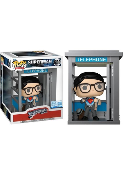 Pop Deluxe Dc Comics - Superman (With Booth) (Special Edition) NO:558