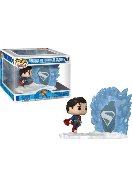 Pop Moment Superman - Superman And Fortress Of Solitude NO:582
