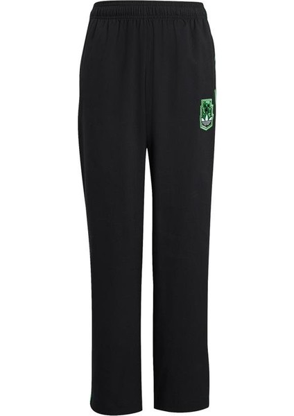 Çocuk Siyah Eşofman Altı Wıde Leg Pants JW7729