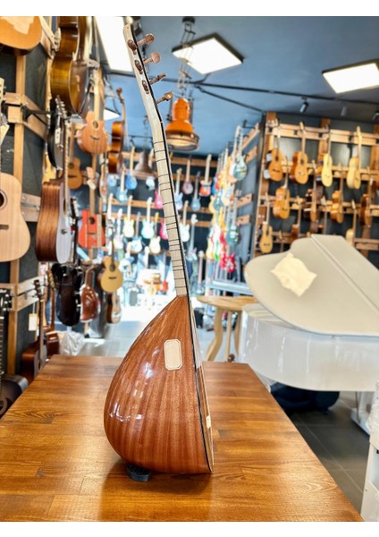 Kısa Sap Üst Seri Tam Profesyonel Maun Bağlama fırsatları