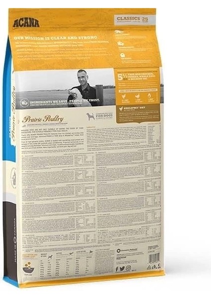 Acana Classics Düşük Tahıllı Tavuklu ve Sebzeli Yetişkin Köpek Maması 14.5 kg fiyatları