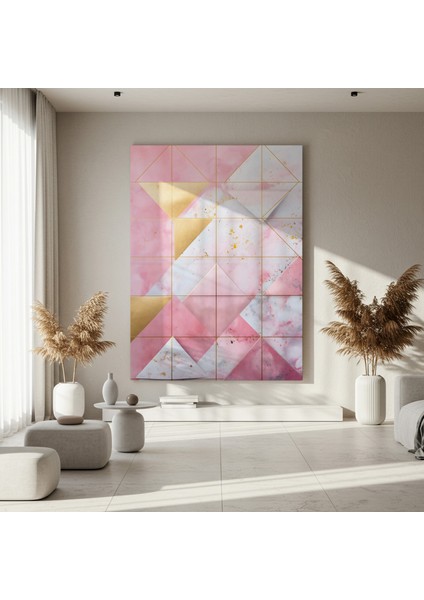 Geometrik Soyut Sanat Tablosu fırsatları