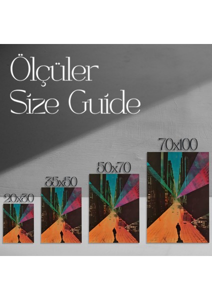 Soyut Kolaj Sanatı Tablosu modelleri