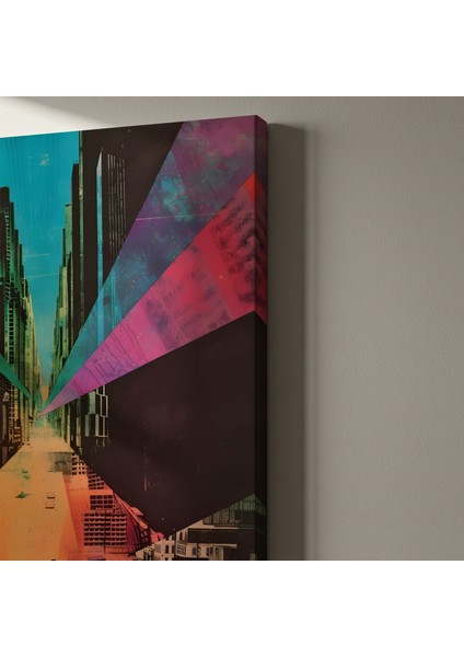 Soyut Kolaj Sanatı Tablosu indirimleri
