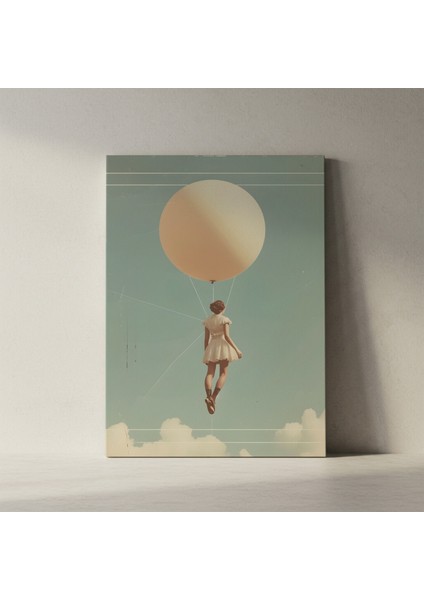 Sürrealist Balon Illüstrasyon Tablosu fiyatları