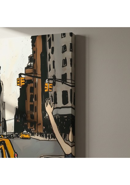 New York Taksi Illüstrasyon Tablosu indirimleri