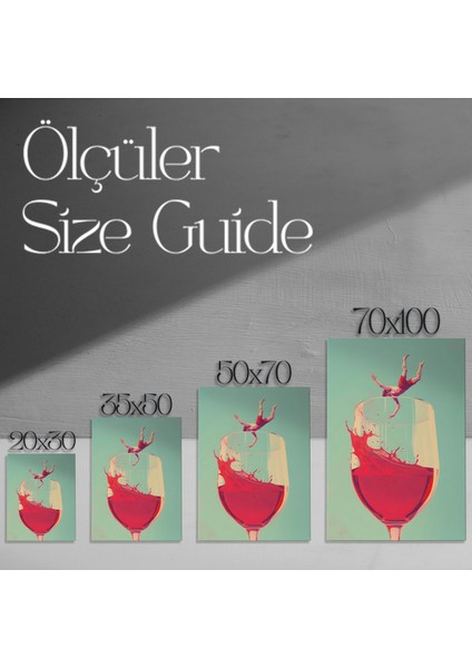 Sürrealist Illüstrasyon Tablosu modelleri