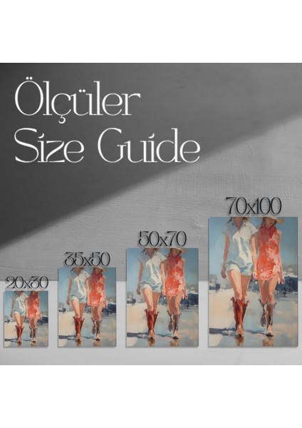 Kadın Figürleri Modern Illüstrasyon Tablosu modelleri