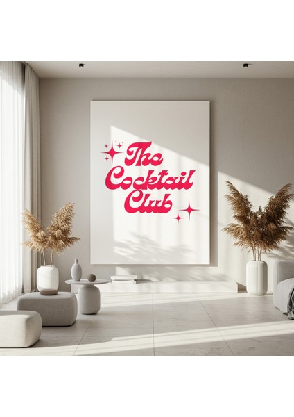 Retro Kokteyl Kulübü Tipografi Tablosu fırsatları