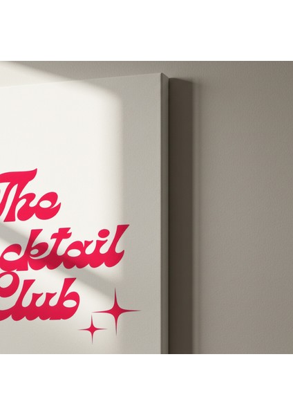 Retro Kokteyl Kulübü Tipografi Tablosu indirimleri