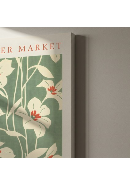 Madrid Çiçek Pazarı Botanik Illüstrasyon Tablosu indirimleri