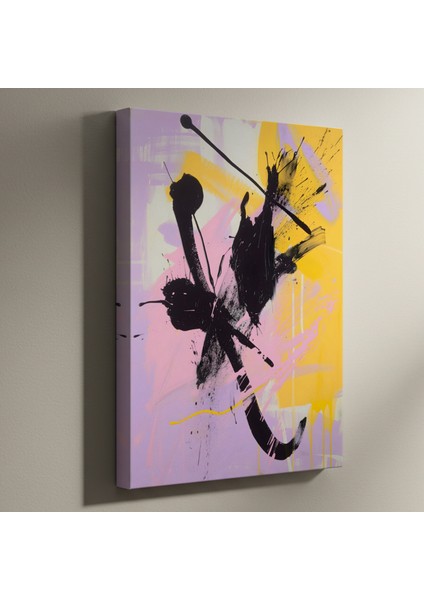 Soyut Ekspresyonist Akrilik Tablo