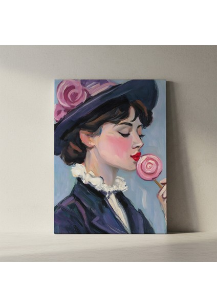 Yağlı Boya Kadın Portresi Tablosu fiyatları