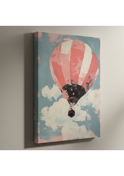 Soyut Tarzda Sıcak Hava Balonu Tablosu