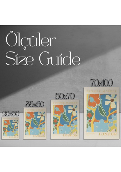 Modern Tarzı Çiçek Desenli Soyut Sanat Tablosu modelleri