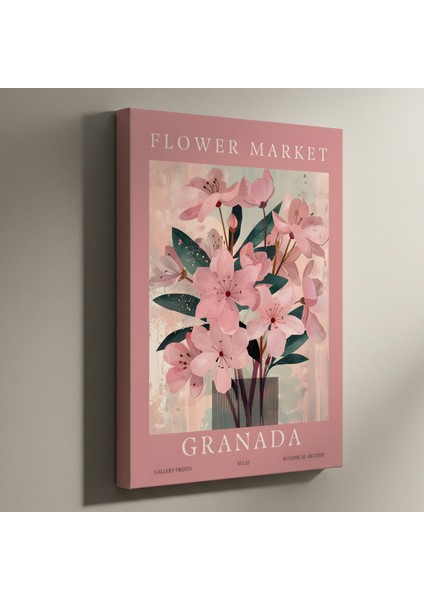 Granada Botanik Illüstrasyon Tablosu