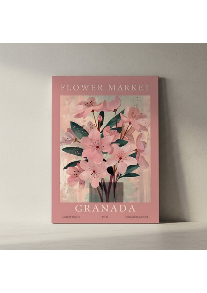 Granada Botanik Illüstrasyon Tablosu fiyatları