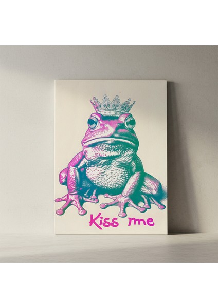 Kraliyet Kurbağası Pop Art Tablosu fiyatları