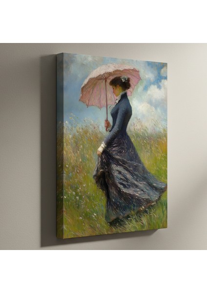 Izlenimci Tarzı Kadın Figürü Tablosu