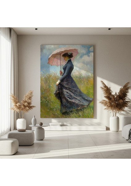 Izlenimci Tarzı Kadın Figürü Tablosu fırsatları