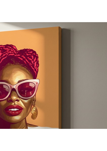 Kadın Portresi Modern Sanat Tablosu indirimleri