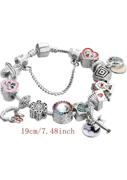 Pandora Tarz , Şans Seyahat Temalı Charmlı Bileklik, Ahşap Kutu Içerisinde fiyatları