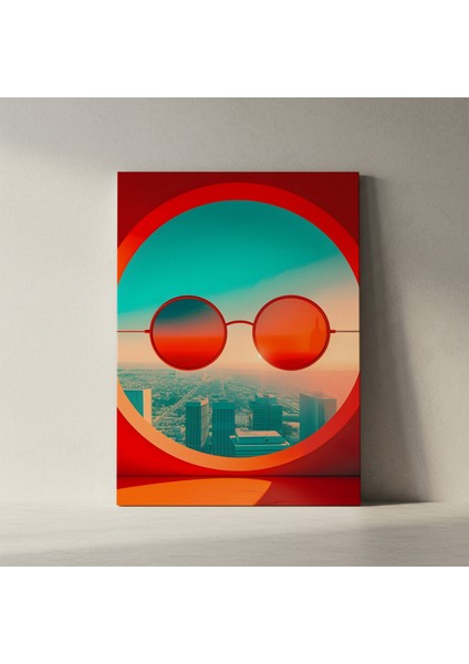 Soyut Şehir Manzarası Tablosu fiyatları