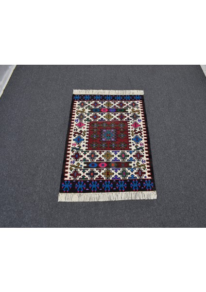 Yeni El Dokuma Nadide Cerit Yörükleri Meşhed Iran Yün Kilim 6407 fiyatları