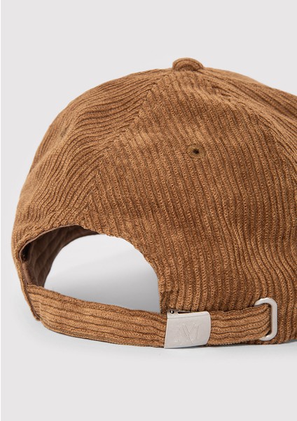 MVJNS Nakışlı Kahverengi Kadife Şapka 0911928-89465 indirimleri