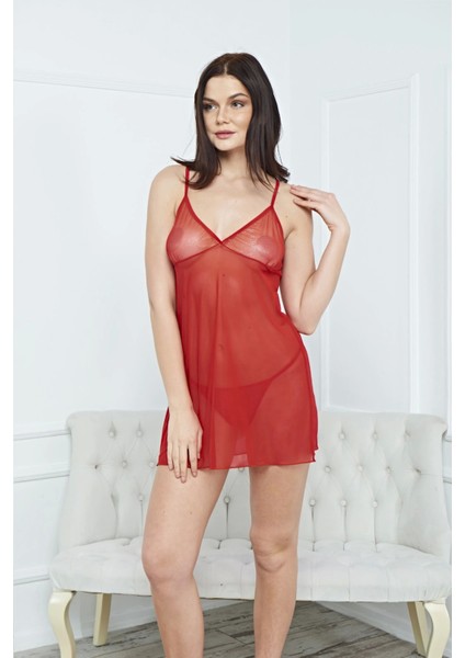 Kadın Şık Fantezi Elbise Gecelik Harness 3137 - fiyatları