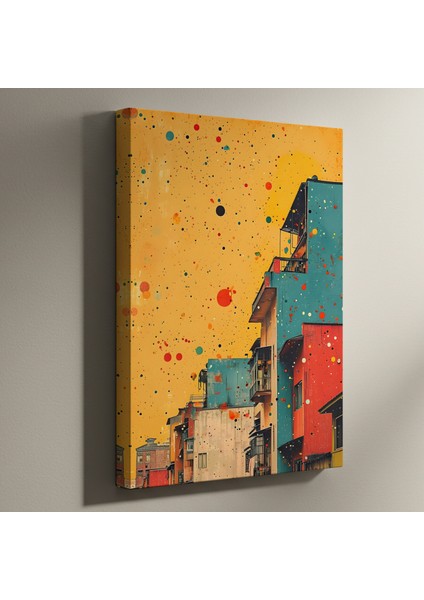 Soyut Mimari Manzara Tablosu