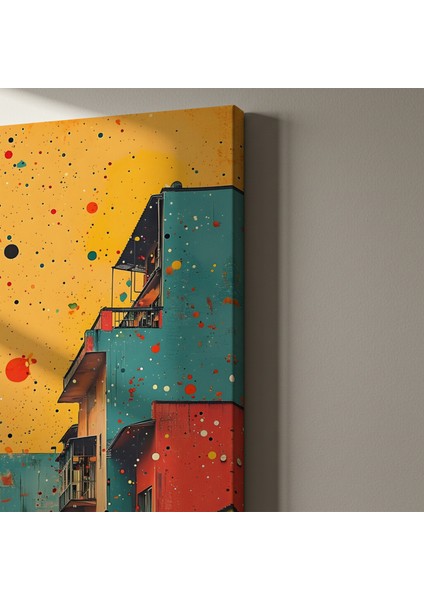 Soyut Mimari Manzara Tablosu indirimleri