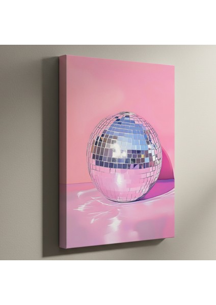 Disko Topu Pop Art Tablosu