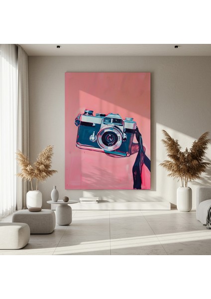 Retro Kamera Illüstrasyon Tablosu fırsatları