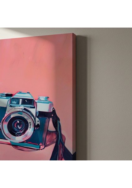 Retro Kamera Illüstrasyon Tablosu indirimleri