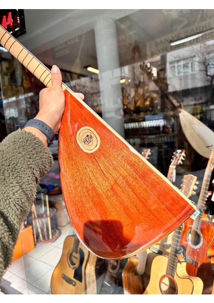 Kısa Sap Yarı Profesyonel Maun Bağlama Jak Girişli 40 Tekne fırsatları