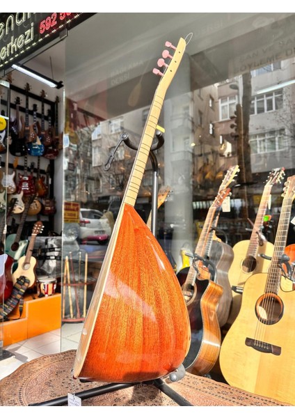 Kısa Sap Yarı Profesyonel Maun Bağlama Jak Girişli 40 Tekne indirimleri