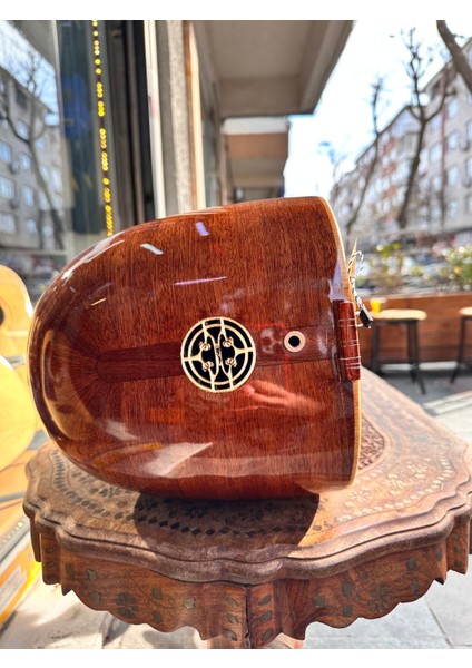 Kısa Sap Yarı Profesyonel Maun Bağlama Jak Girişli 40 Tekne